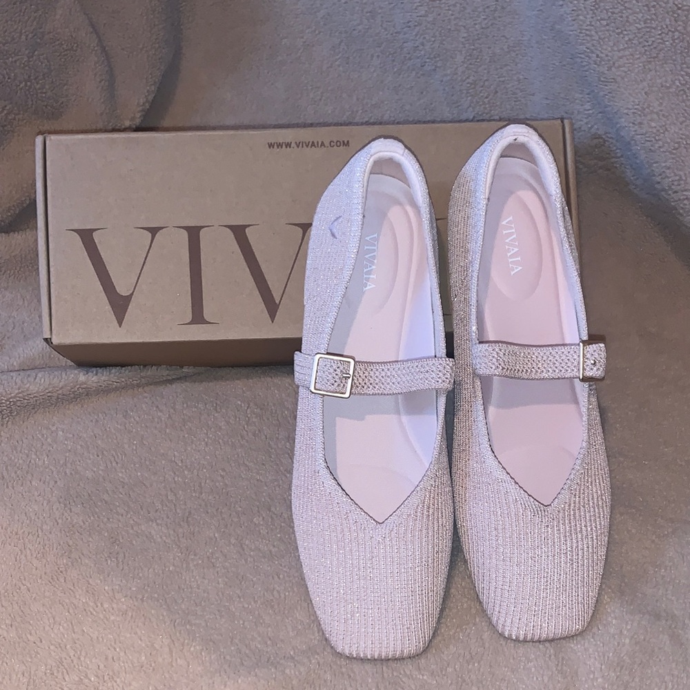 VIVAIA Margot Mary Jane in Rose Gold - Picture 2 of 4